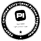 PCEP™ – Certified Entry-Level Python Programmer